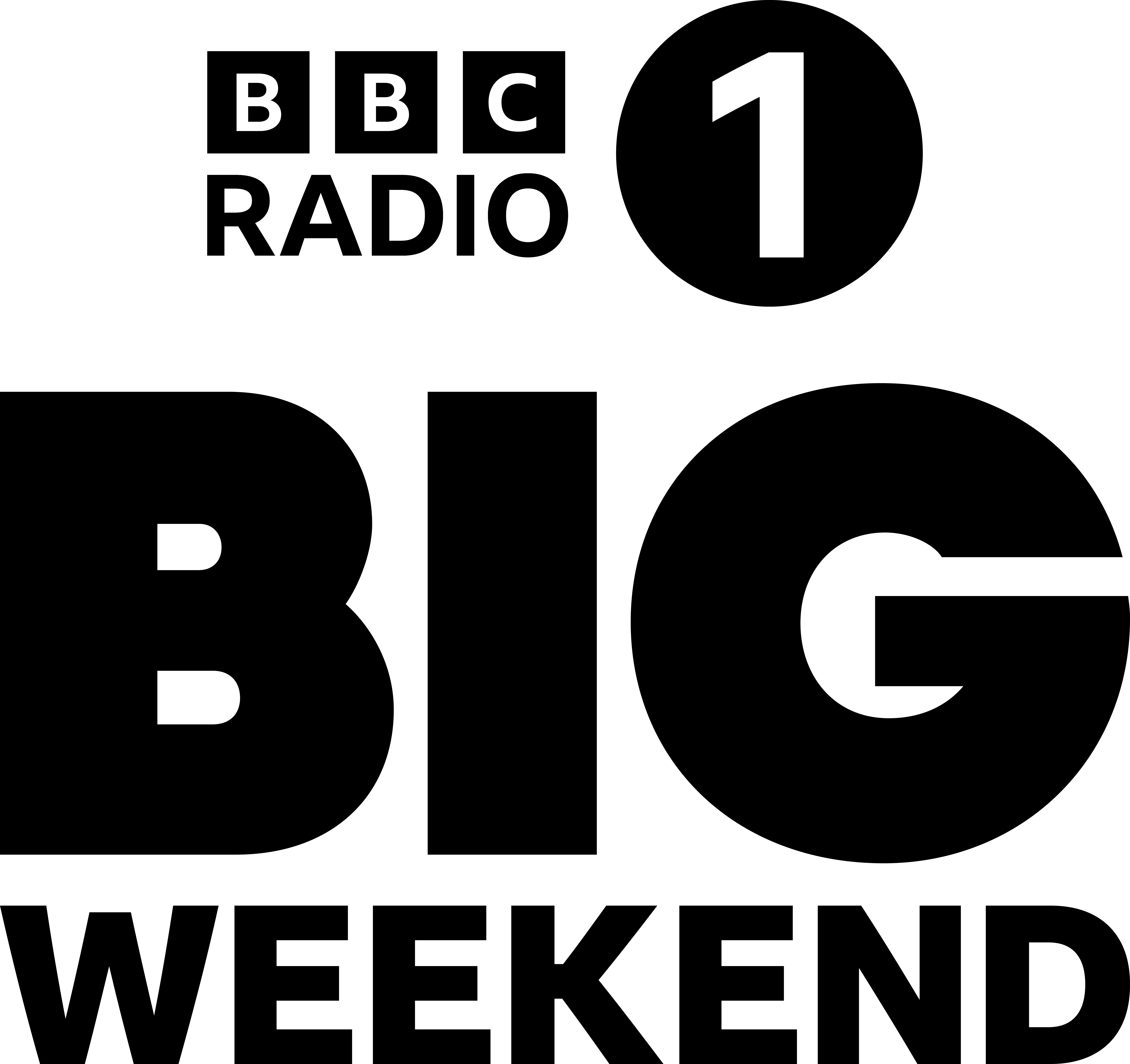 BBC Radio 1 Big Weekend logo